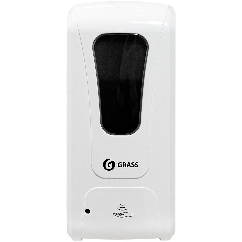 Диспенсер GRASS для мыла жидкого 1 л, сенсорный, пластик, белый