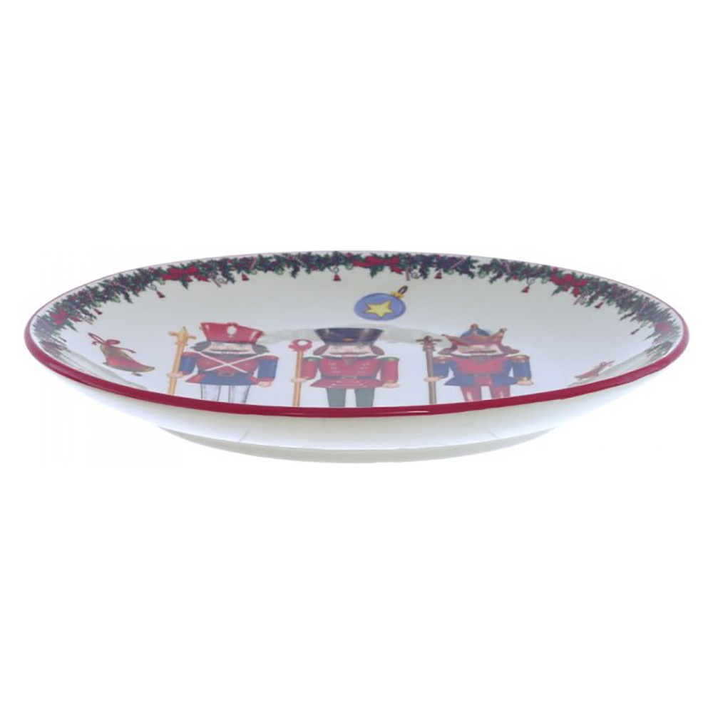 Тарелка "Щелкунчик", керамика, 26 см, разноцветный - 2