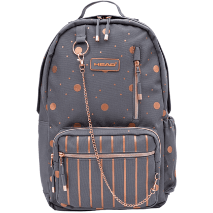 Рюкзак молодежный "Golden Grey", серый 