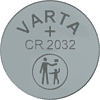 Батарейка литиевая дисковая Varta "Lithium CR2032", 2 шт - 2