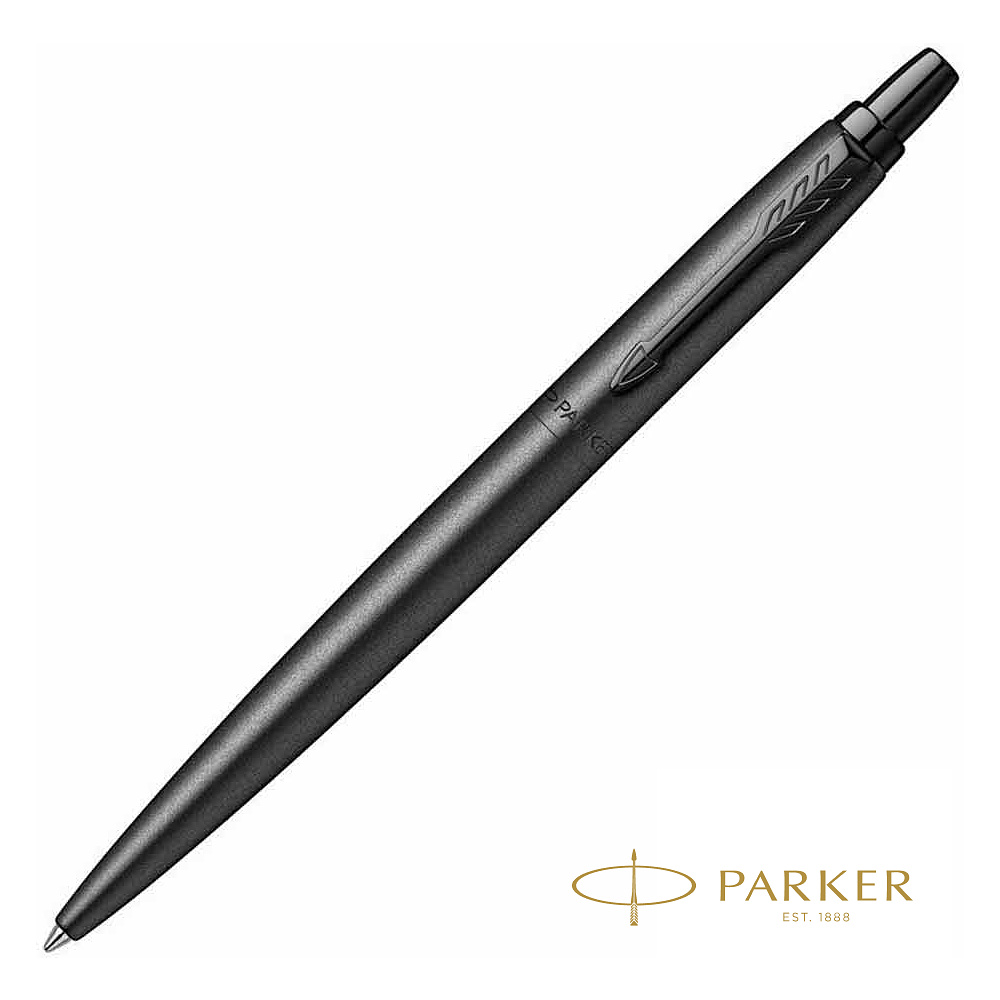 Ручка шариковая автоматическая Parker "Jotter Monochrome XL SE20", 1.0 мм, черный, стерж. синий
