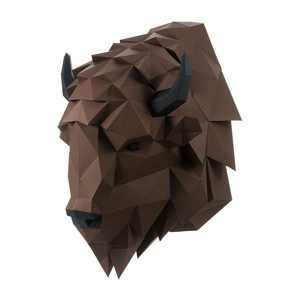 Набор для 3D моделирования "Зубр Волат", коричневый