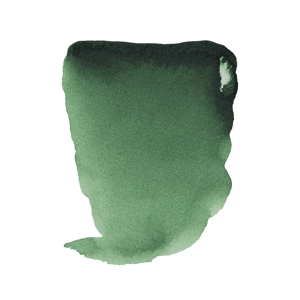 Краски акварельные "Rembrandt", 645 зеленый натуральный темный, 10 мл, туба - 2