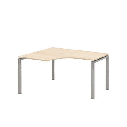 Коллекция Титан Стол угловой правый ТНУ314ТР П+ТНУ314К П-22, 1400х1200х742