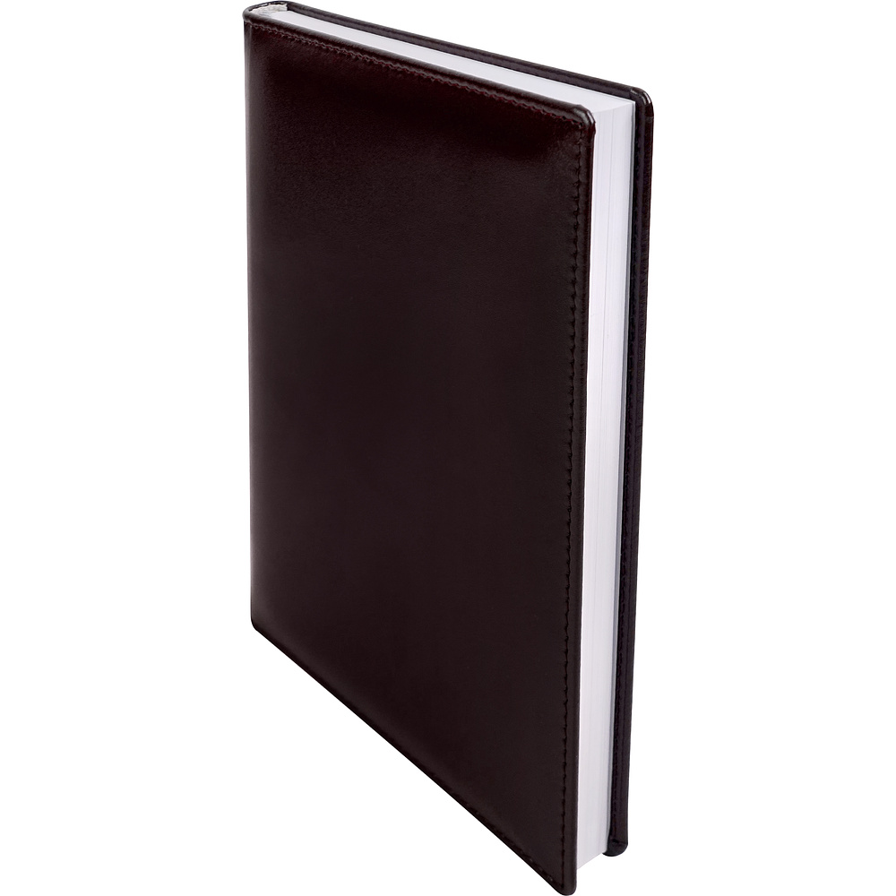 Ежедневник недатированный "Pelle Siena", А5, 272 страницы, бургунди