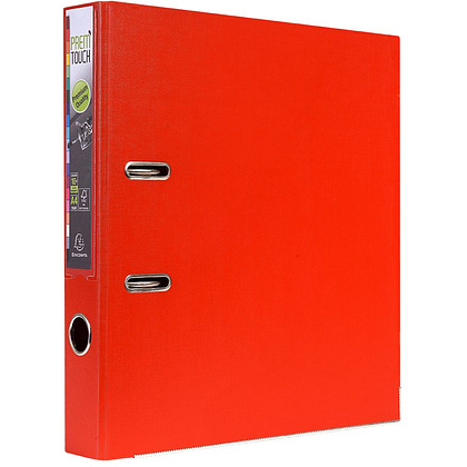 Папка-регистратор "Exacompta", A4, 50 мм, ПВХ, красный