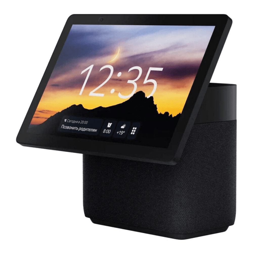 Колонка беспроводная Яндекс.Станция Дуо Макс "YNDX-00055BLK", черный 