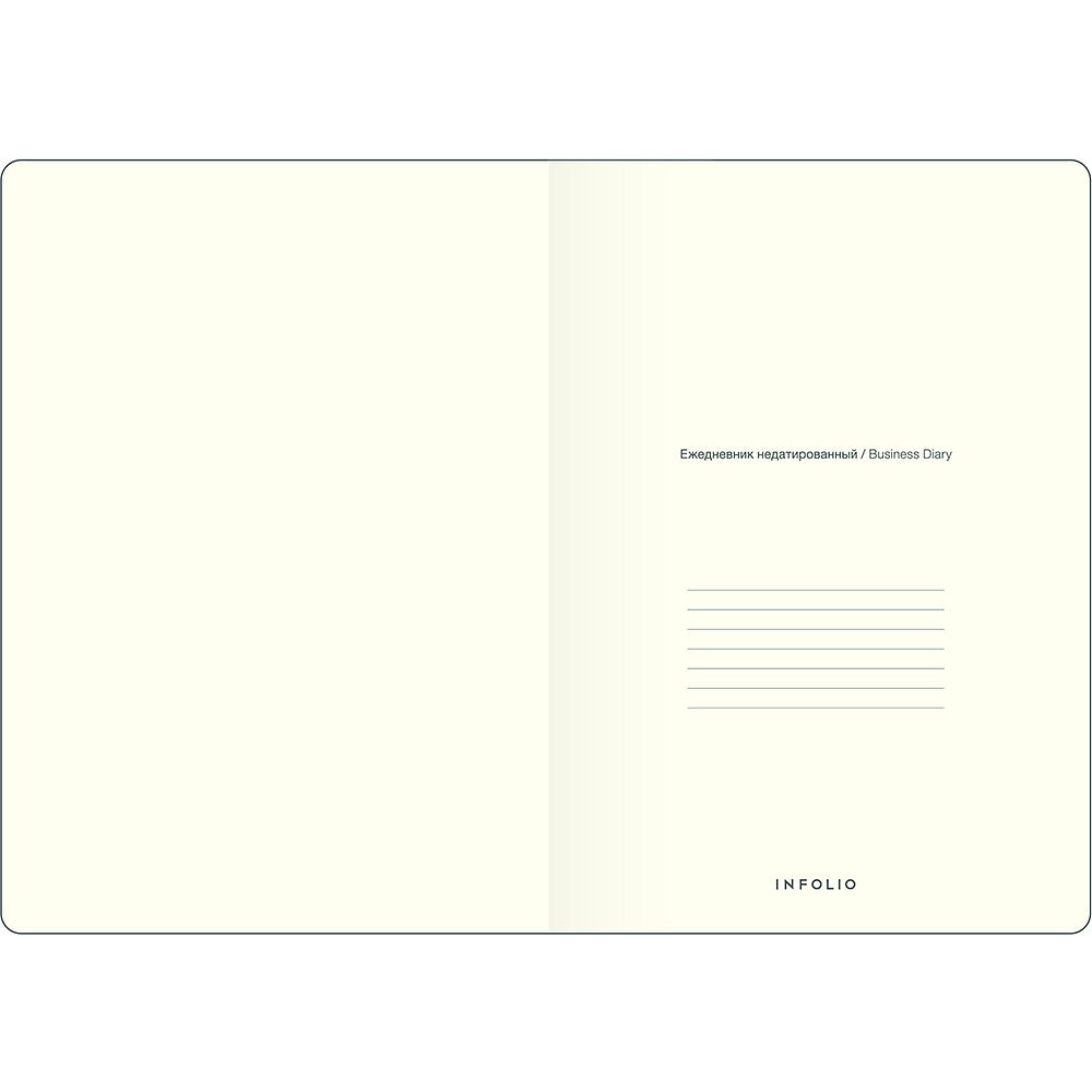 Ежедневник недатированный "Monochrome". А5, 2025, белый - 4