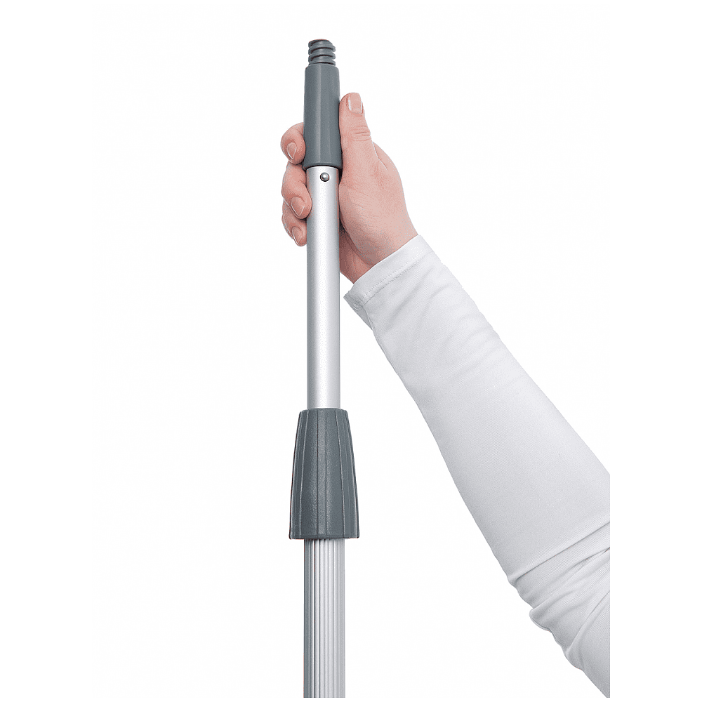 Ручка для МОПа алюминиевая HQ Profiline, 120 см, металлик - 9