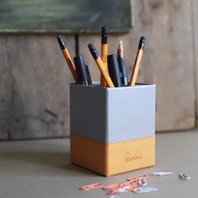 Карандашница "Rhodiarama", 80x80x110 мм, сапфировый