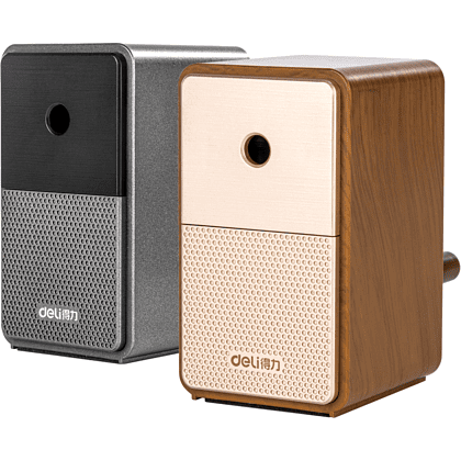 Точилка "Retro Sound Styling", 1 отверстие, механическая, коричневый - 2