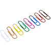 Скрепки цветные "Бугинком", 28 мм, 100 шт, цветные флуорисцентные - 3
