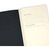 Блокнот Castelli Milano "Harris Oyster Grey", A6, 96 листов, линованный, серый - 5