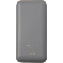 Внешний аккумулятор Power Bank "Num 20", 20000 mAh, серый
