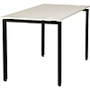 Стол письменный "Лофт Сиэтл ДТ-5", 1200х700х750 мм, черный, белый крафт - 5
