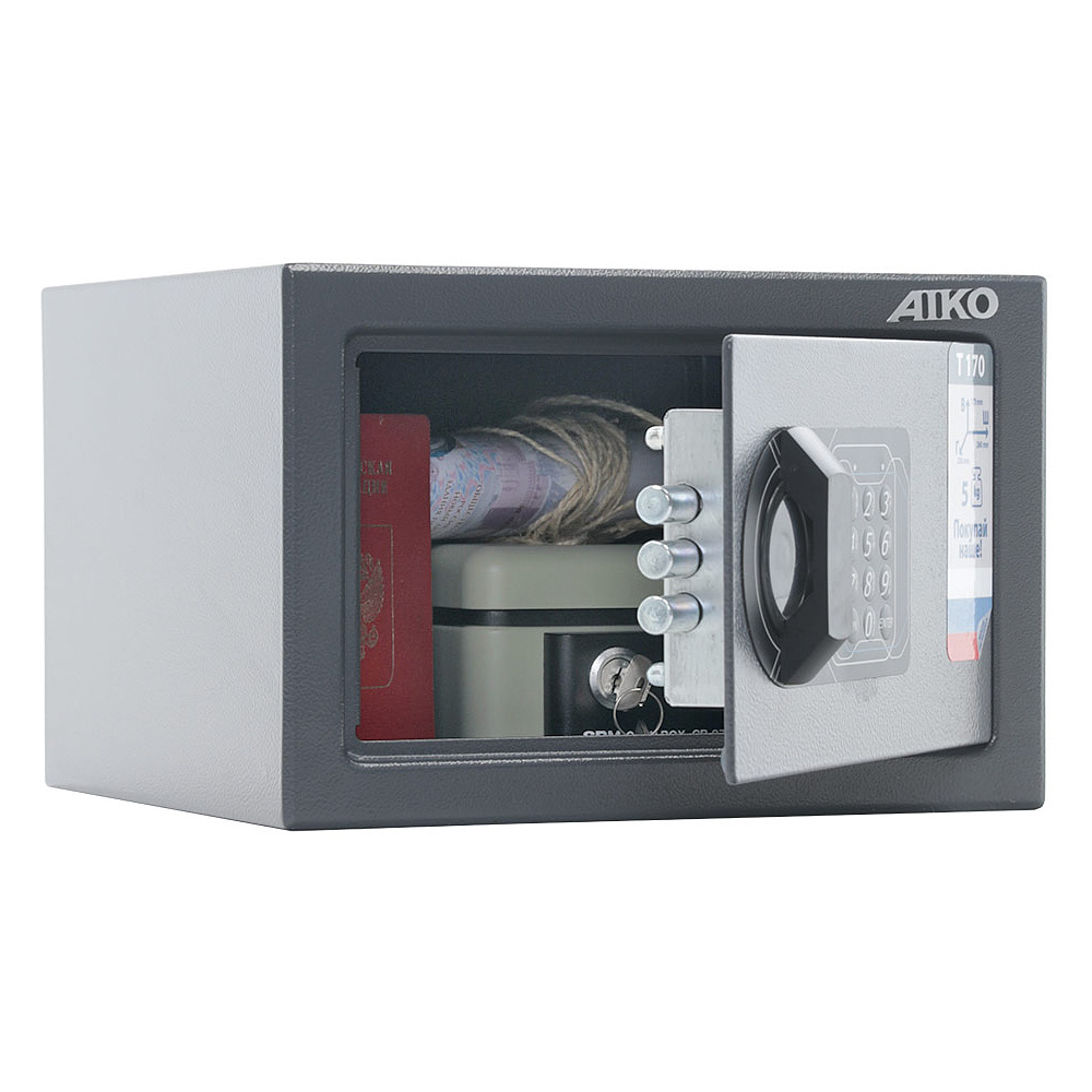 Мебельный сейф AIKO Т-170 EL, 170x260x230 мм