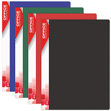 Папка c файлами "Office Product", 20 карманов, зеленый