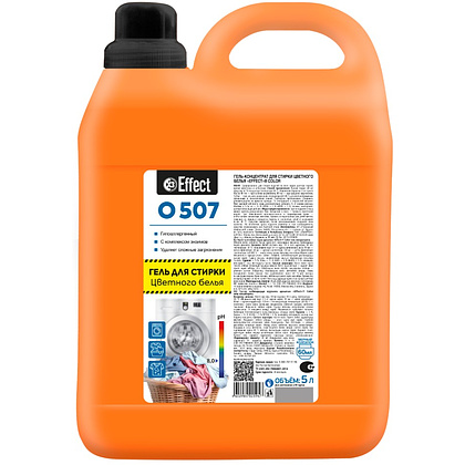 Средство для стирки "Effect Color", 5 л, жидкое, концентрат