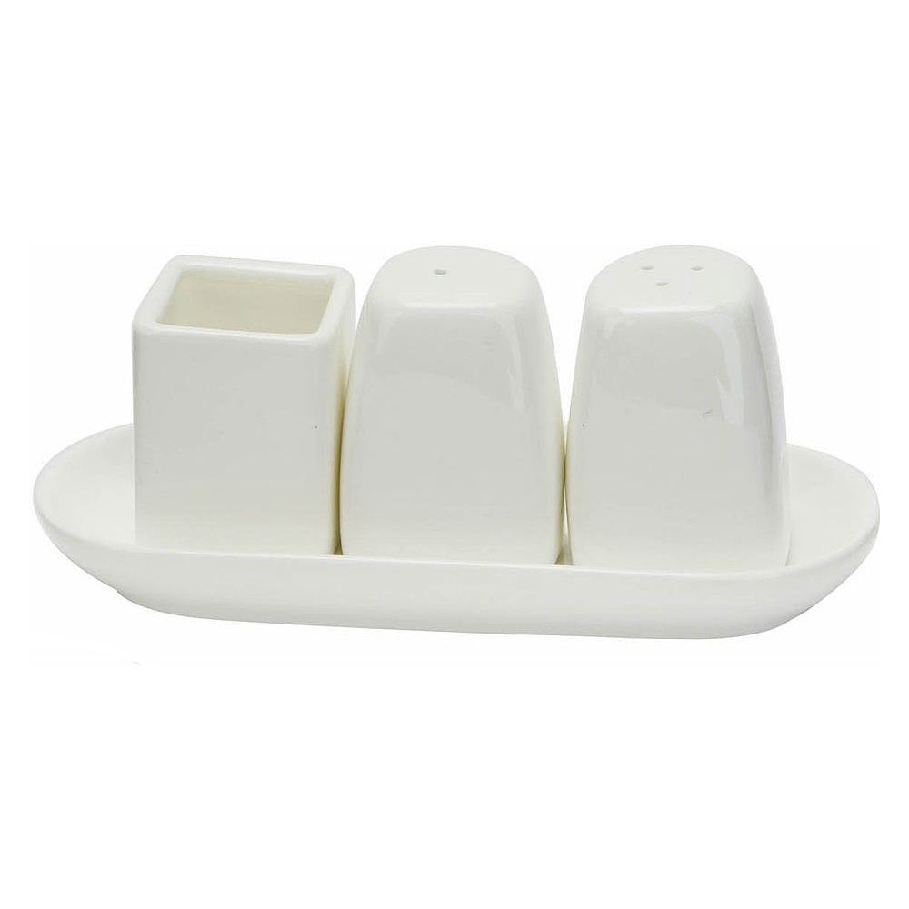 Набор для специй "WL-996005/SP", фарфор, белый  - 2