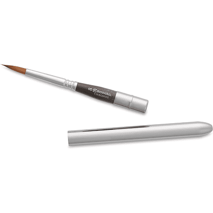 Кисть "Escoda Chronos", микс, круглая, складная, № 8 - 3