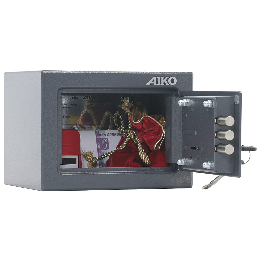 Сейф мебельный AIKO Т-140 KL, 140x195x140 мм - 4
