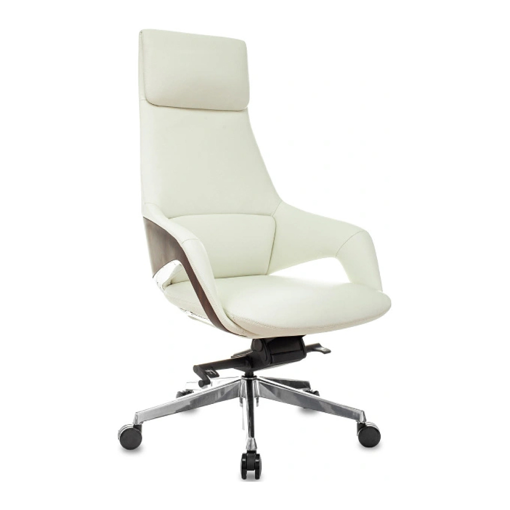 Кресло для руководителя "Бюрократ DAO-2" с подголовником, белый