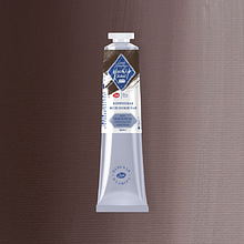 Краски темперные "Мастер-класс", 444 коричневая железоокисная, 46 мл., туба