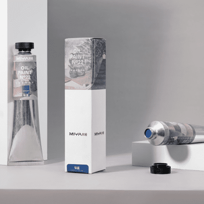 Краски масляные "HIMI.MIYA", церулеум синий, 170 мл., туба - 10