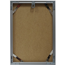 Фоторамка металлическая, 21x30 см, серебристый