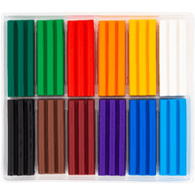 Пластика для моделирования "Я-Художник!", 12 шт.