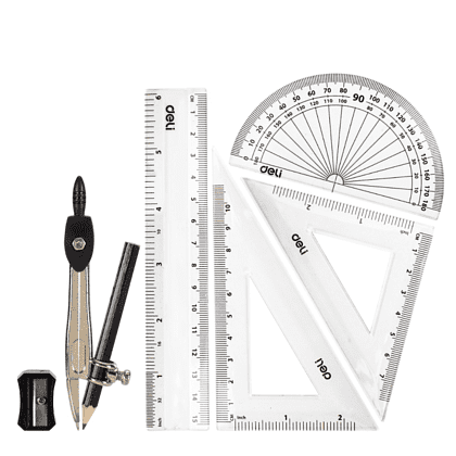 Набор для черчения "Deli EG30505", ассорти