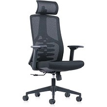 Кресло для руководителя SitZone CH-359A, сетка, ткань, черный, -30%