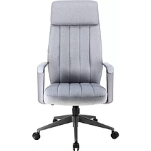 Кресло компьютерное EVERPROF Shanghai, ткань, серый, металл, корпус черный