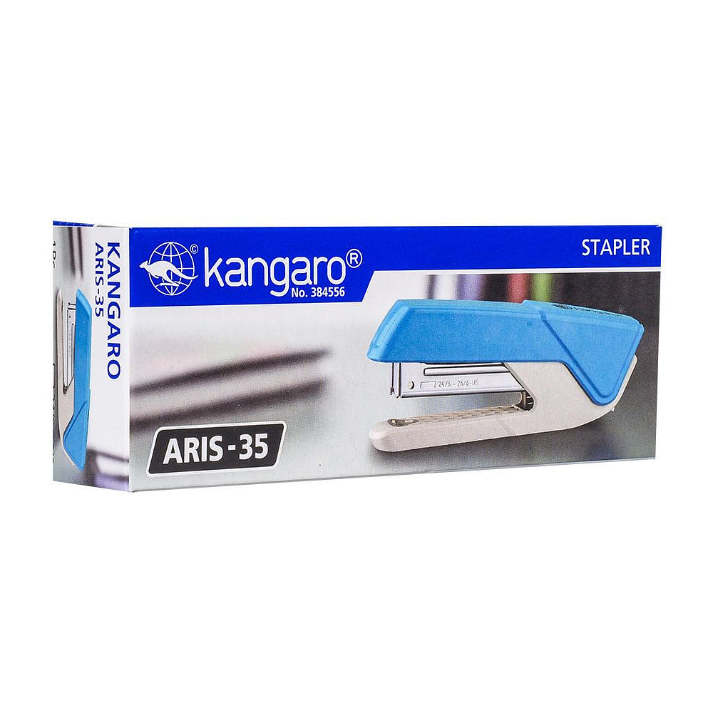 Скобосшиватель "Aris 35", № 24/6, 26/6, 20 листов, ассорти - 8