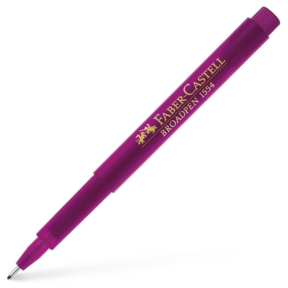 Ручки капиллярные "Broadpen 1554", 0.8 мм, пурпурный