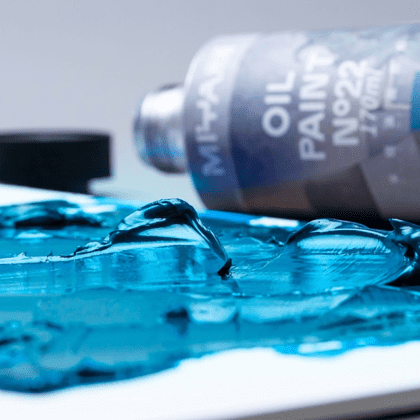 Краски масляные "HIMI.MIYA", розовый, 170 мл., туба - 11