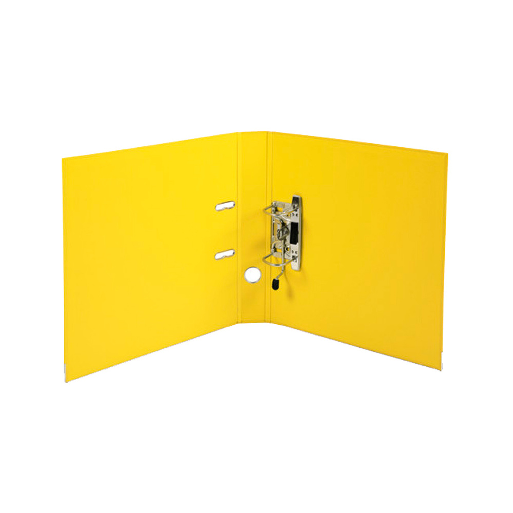 Папка-регистратор "Exacompta", A4, 50 мм, ПВХ, желтый - 3