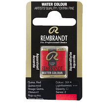 Краски акварельные "Rembrandt", 364 квинакридон красный, кювета