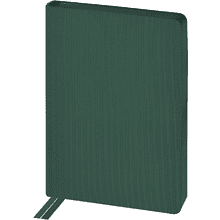 Ежедневник недатированный «Megapolis Slim flex», А5, 256 страниц, зеленый, срез зеленый