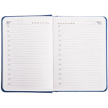 Ежедневник недатированный "Bliss", А5, 145x205 мм, 272 страницы, темно-зеленый