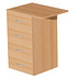 Коллекция Макси тумба М43, 600x450x750 мм, бук