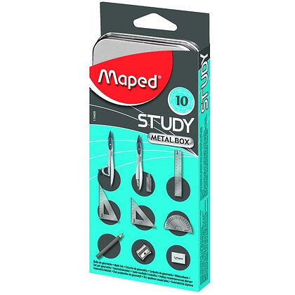 Готовальня "Study Set", 10 предметов - 2