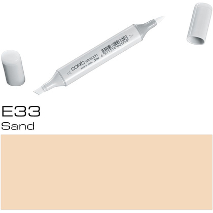 Маркер перманентный "Copic Sketch" E-33, песок
