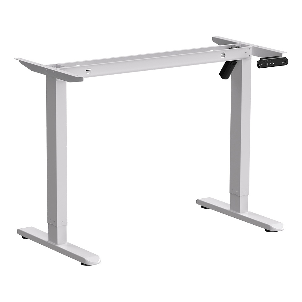 Каркас стола с электроприводом одномоторный AOKE, Well Desk BASIC, белый (AK-LCSM01ST-M60)