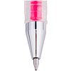 Ручка гелевая "Hi-Jell Color", 0.7 мм., прозрачный, стерж. розовый - 2