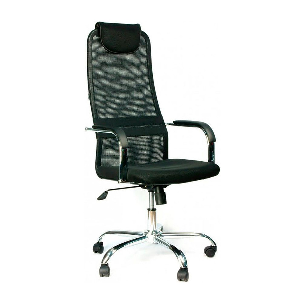 Кресло для руководителя "EVERPROF EP-708", ткань, металл, черный