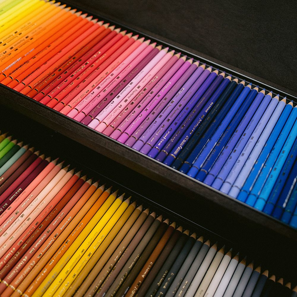 Цветные карандаши Faber-Castell "Polychromos", 120 шт., деревянный кейс - 3