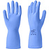 Перчатки латексные HQ Profiline, р-р L, с х/б покрытием, синий