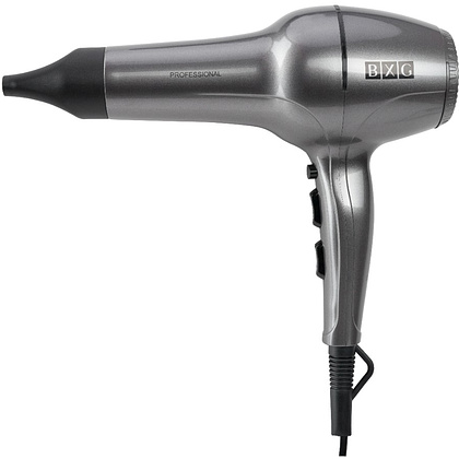 Фен настенный BXG-2000A1, ABS-пластик, хром - 5