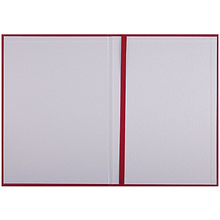 Папка "На подпись", А4 (бумвинил/картон), бордовый